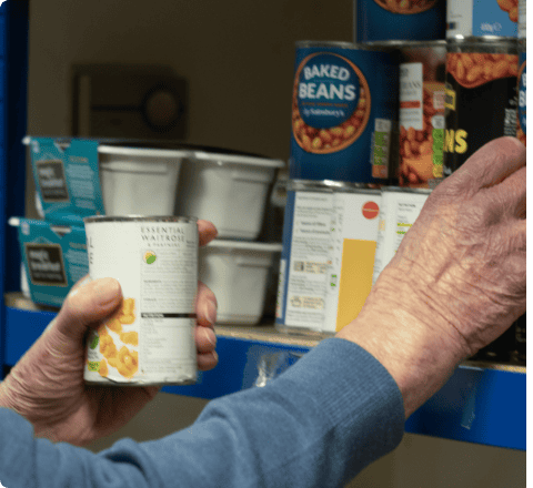 otley-foodbank-picking-food-cupboard